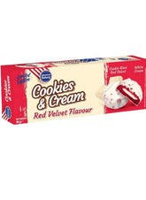 Cookies & Cream red velvet flavour