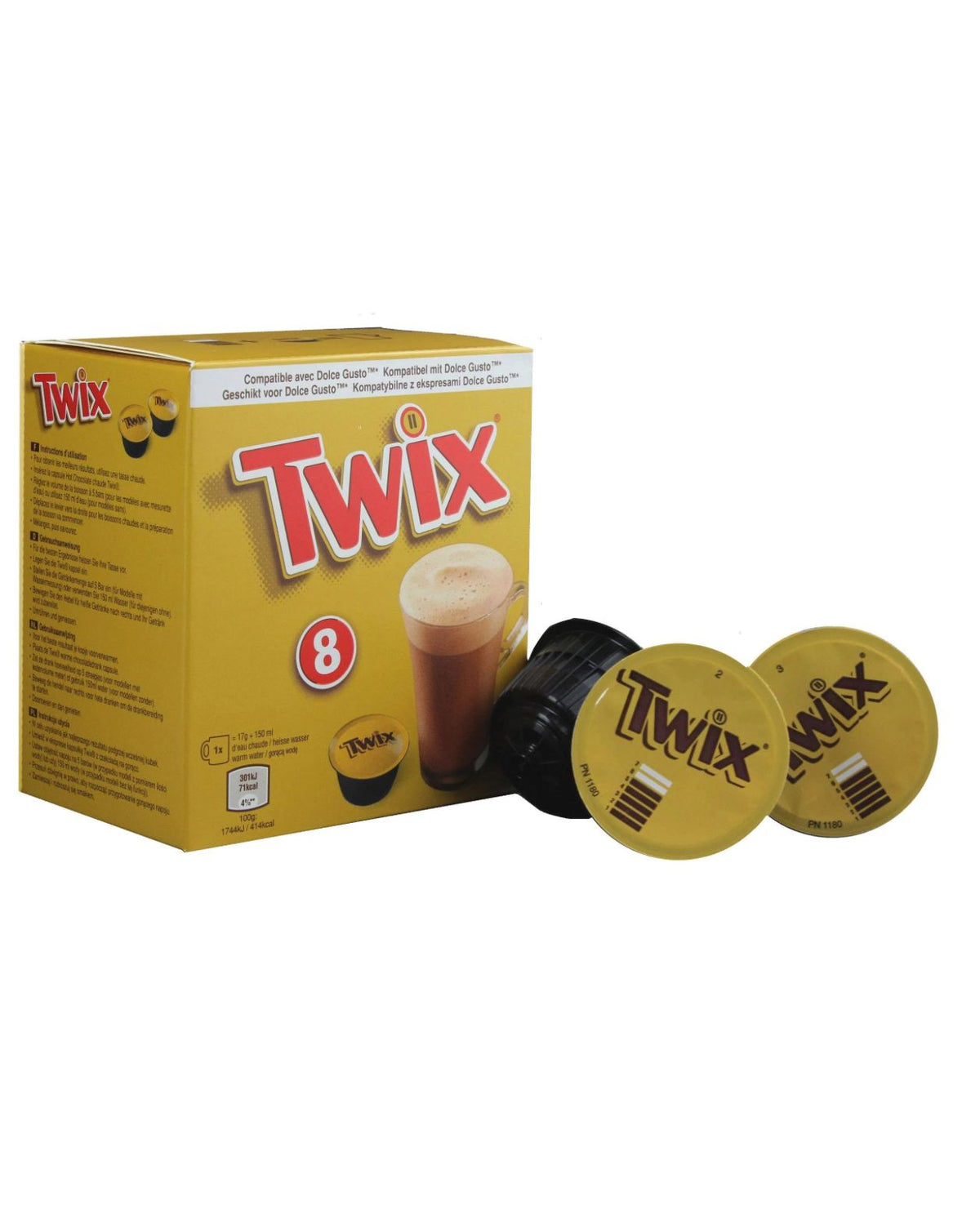 Twix pods dolce gusto