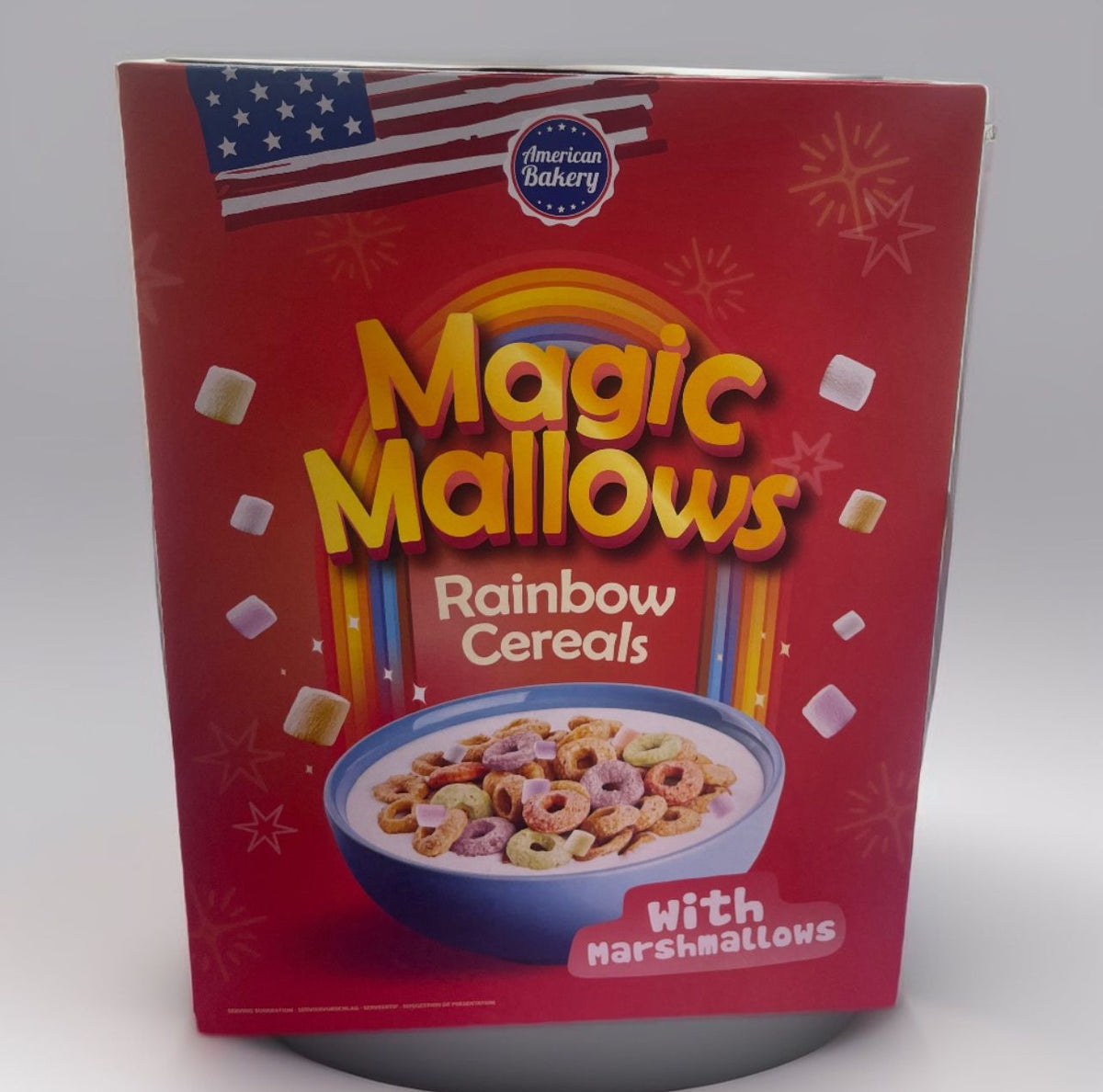 Magic mallows rainbow cereals with marshmallow